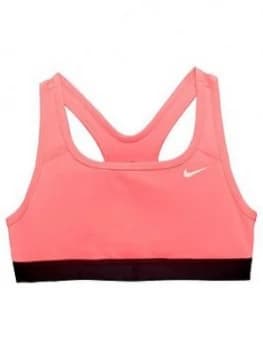 Nike Girls Swoosh Bra - Pink