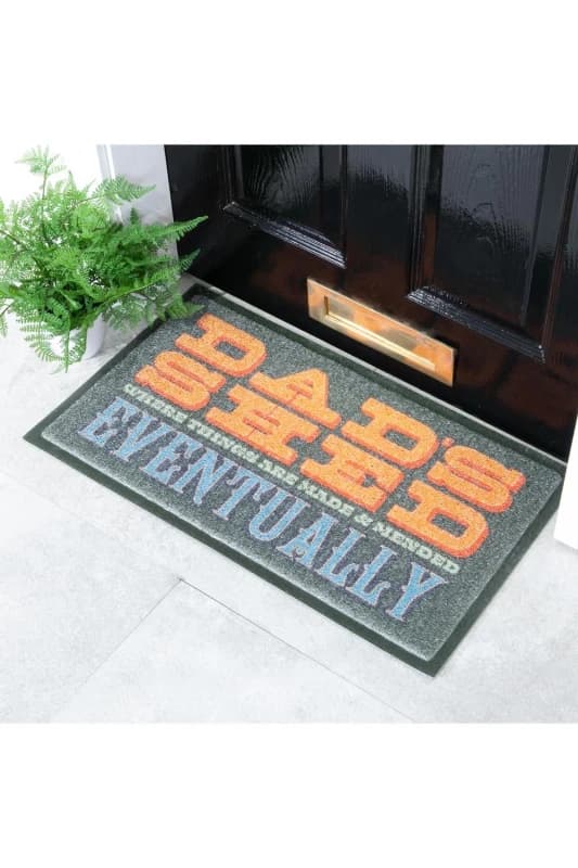 Native Natural Dad's Shed Doormat (70 X 40Cm)