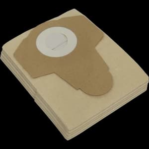 Sealey Bag Filters for PC20SD20V Vacuum Cleaner Pack of 5