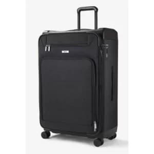 Rock Luggage Parker BX87001 8 Wheel Large Black Suitcase