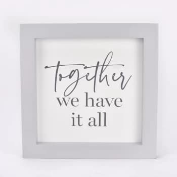 Moments Wall Plaque - Together 22cm