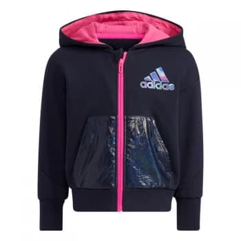 adidas French Terry Hooded Jacket Kids - Legend Ink