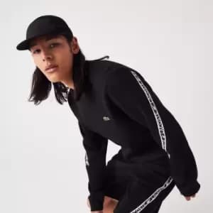 Mens Lacoste Classic Fit Branded Sweatshirt Size 4 - M Black