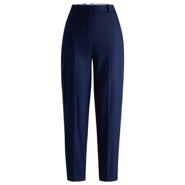Boss Womens Tabitha Long Trousers Open Blue female 4 (XXS)