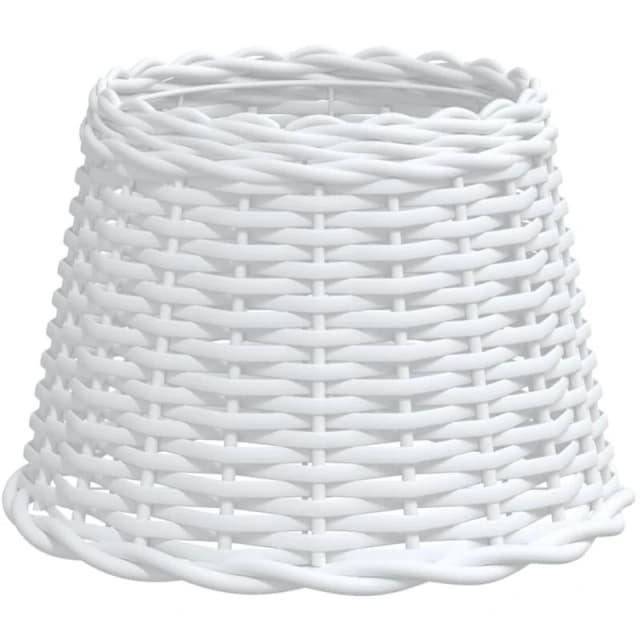 VIDAXL Vidaxl - Lamp Shade White Ø30x20cm Wicker 8720845803568