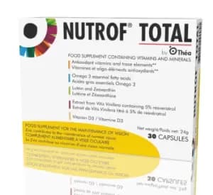 Nutrof Total Capsules Eye Supplements 30 Day Supply