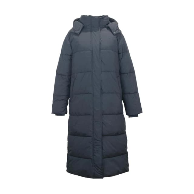 Jack Wills Womens Water Resistant Wind Resistant Detachable Hood Short Puffer Jacket Black female 6 (2XS)