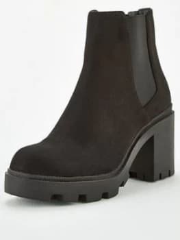 Public Desire Empower Ankle Boot - Black, Size 6, Women