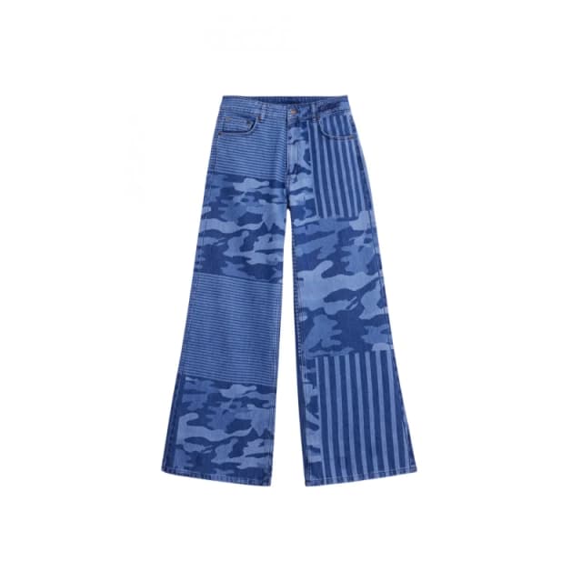 Kickers High-waisted jeans Kickers Huge Vert Unisex L