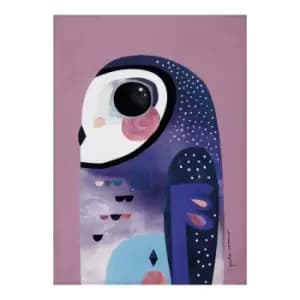 Pete Cromer Owl Tea Towel