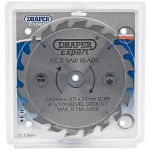 Draper Expert TCT Saw Blade 235X35mmx20T
