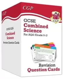 GCSE Combined Science AQA Revision Question Cards: All-in-One Biology, Chemistry & Physics