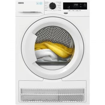 Zanussi ZDH87A2PW 8KG Freestanding Heat Pump Tumble Dryer