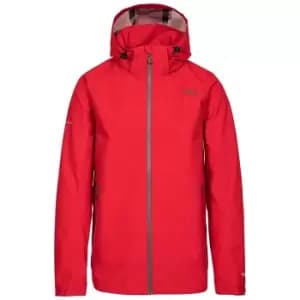 Trespass Mens Lozano Waterproof DLX Jacket (XXS) (Red)