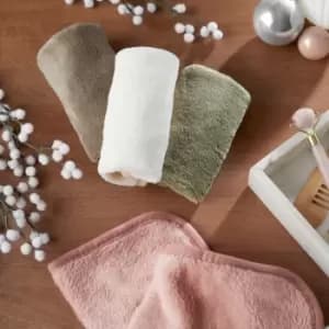 Erase Your Face Pastel 4 Pack Cloths MultiColoured