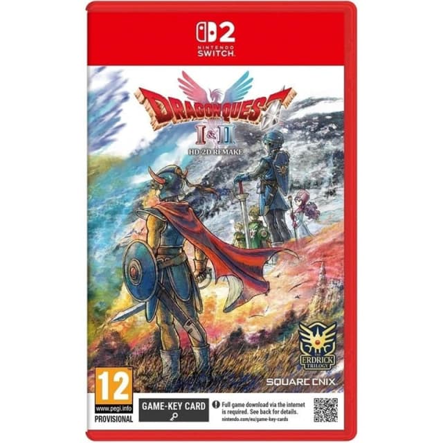 Dragon Quest I & II HD 2D Remake Nintendo Switch 2 Game