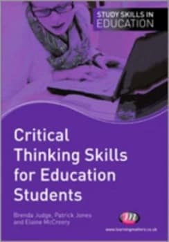 Critical Thinking Skills for Education Students by Brenda Judge Paperback
