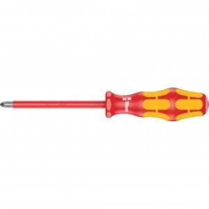 Wera Kraftform 162I VDE Insulated Phillips Screwdriver PH2 100mm