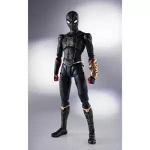 Spider-Man: No Way Home S.H. Figuarts Action Figure Spider-Man Black & Gold Suit (Special Set) 15 cm
