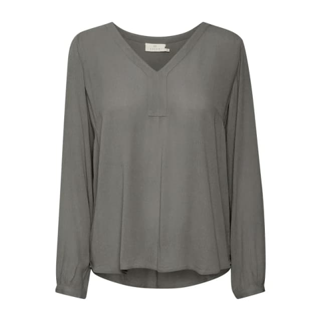 Kaffe Long sleeve blouse For Her KAFFE Amber Gris Female 38