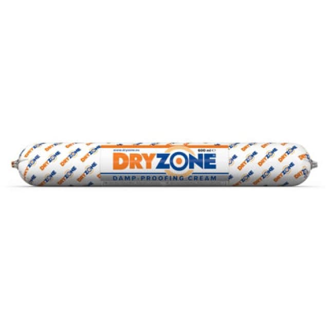 Dryzone Damp Proofing Cream (Dpc) - 600Ml - High-Strength Injection Cream For Rising Damp Treatment. Bba & Wta Approved