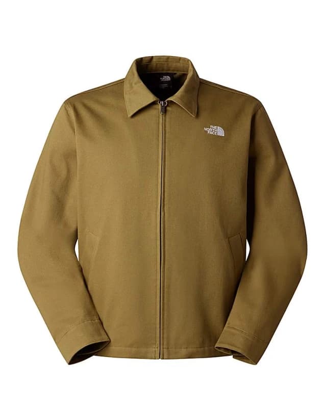The North Face The North Face Twill Collared Jacket Brown - The North Face - Size: M Brown Male M NF08202