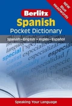 Spanish Pocket Dictionary by Berlitz Paperback