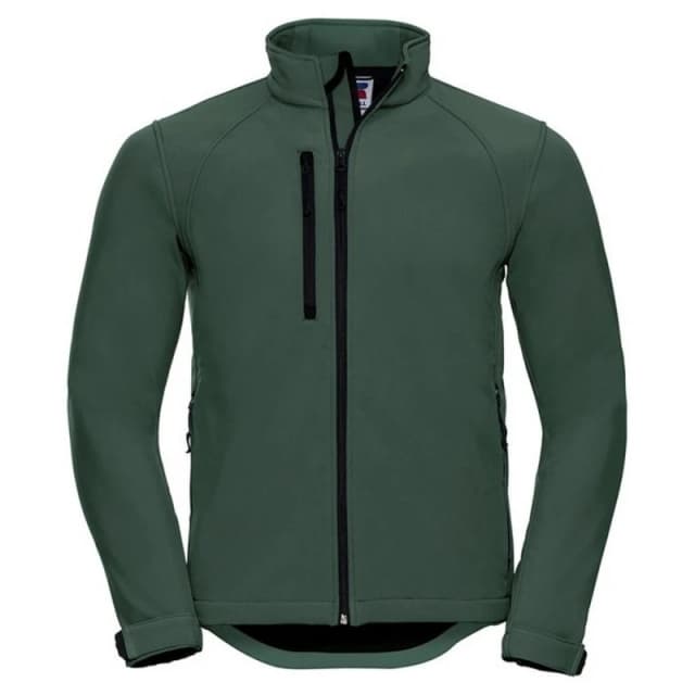 Russell Soft Shell Jacket Bottle Green