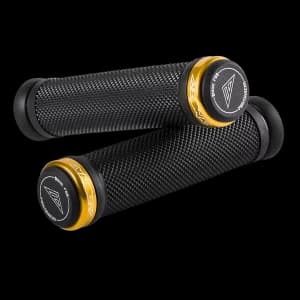 Azonic Diamond Grips 130mm Gold