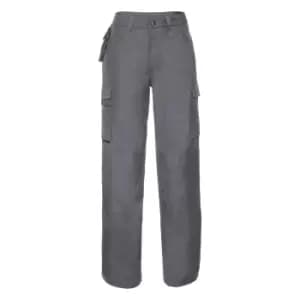 Russell Work Wear Heavy Duty Trousers / Pants(Regular) (28W x Regular) (Convoy Grey)