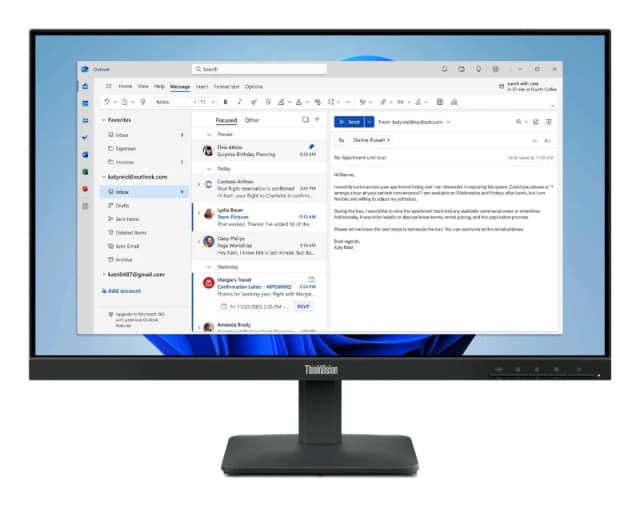 Lenovo ThinkVision S24-4e Monitor 64B5KAT1UK