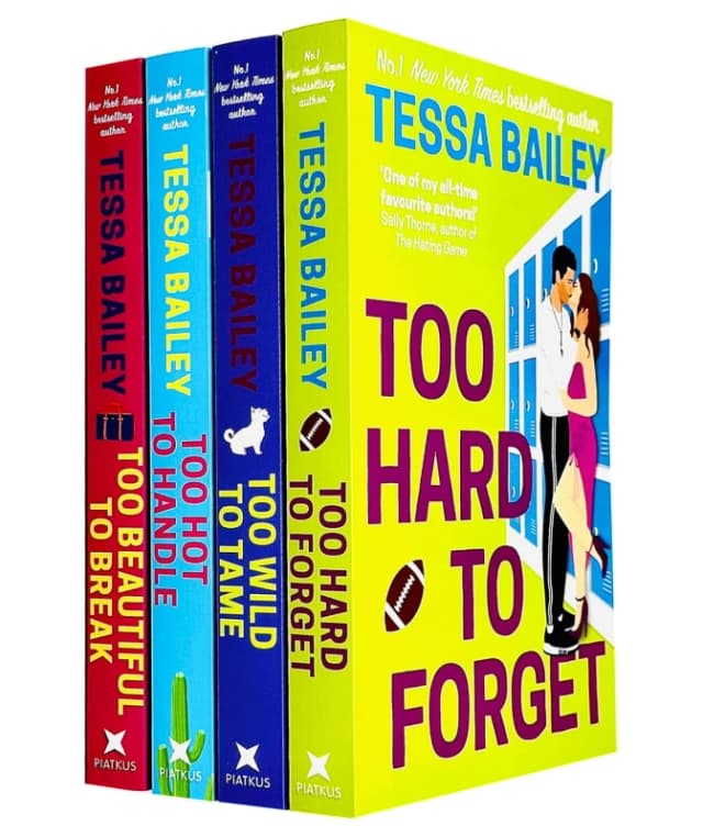 Romancing the Clarksons Series Books 1-4 Collection Set by Tessa Bailey Too Hot to Handle Tessa Bailey Books