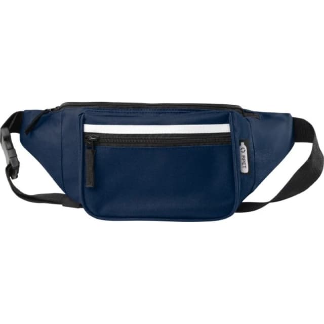Bullet Journey RPET Waist Bag in Navy Navy Unisex One Size
