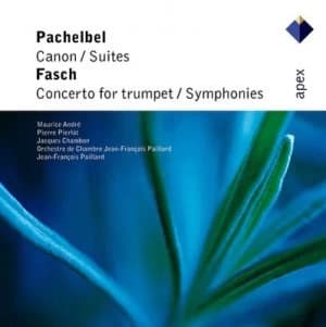 Canon Suites/concerto for Trumpet 2 Symphonies Paillard by Johann Pachelbel CD Album