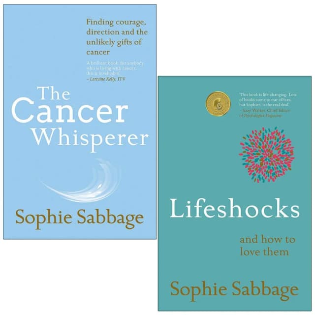 Sophie Sabbage 2 Books Collection Set (The Cancer Whisperer, Lifeshocks) Sophie Sabbage Books
