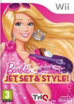 Barbie Jet Set and Style Nintendo Wii Game