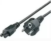 Equip High Quality Power Cord, C5 to Schuko