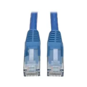Tripp Lite N201-006-BL Cat6 Gigabit Snagless Molded (UTP) Ethernet Cable (RJ45 M/M) Blue 6 ft. (1.83 m)