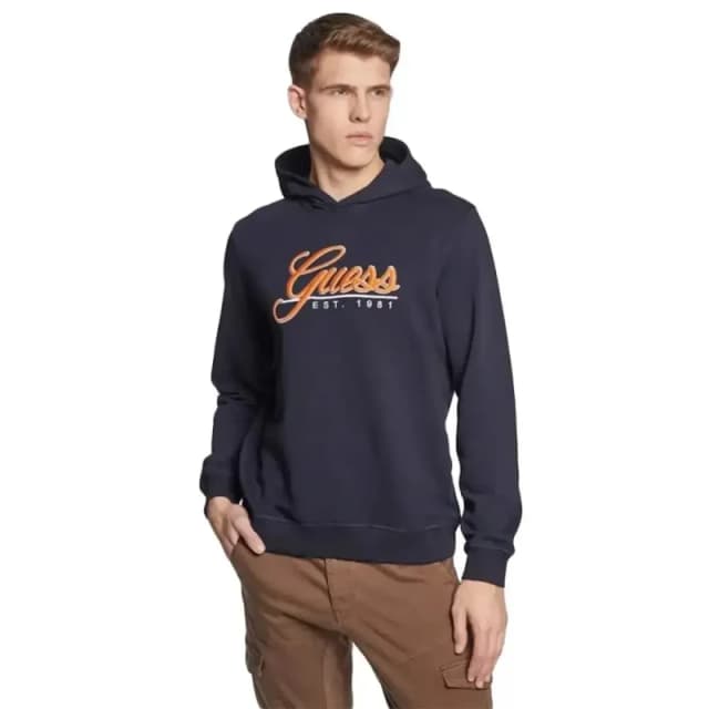 Guess Hooded sweatshirt Guess Beau Bleu Male 2XL