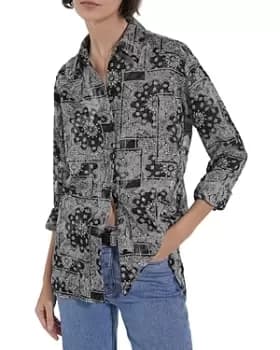 The Kooples Bandana Shirt