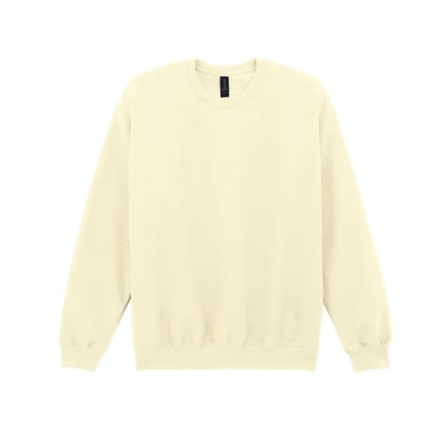 Gildan Womens Softstyle Fleece Midweight Pullover in Off-White Size: Small Off-White Female S