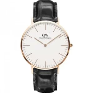 Mens Daniel Wellington Classic 40mm Reading Watch