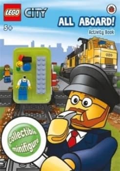 Lego City All Aboard Activity Book with Minifigure Paperback