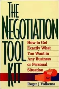 The negotiation toolkit by Volkema