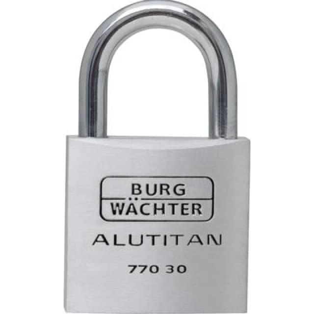Burg Waechter Burg Waechter 36021 Padlock 30.00 mm keyed-different Aluminium Key 36021