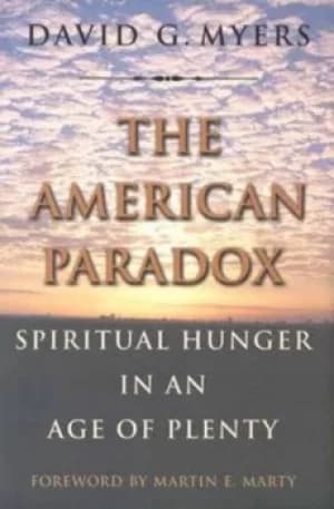 The American paradox by David Myers