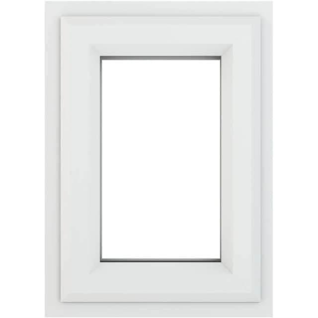Crystal Triple Glazed Window White Top 440 X 610Mm Clear 3WHTG440610