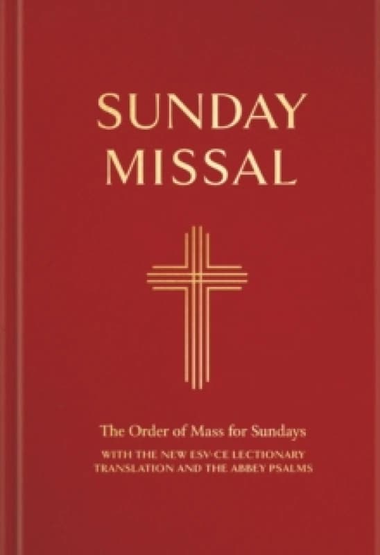 Sunday Missal: People's Edition (Red Binding) : (New ESV Lectionary for ADVENT 2024) Hardback