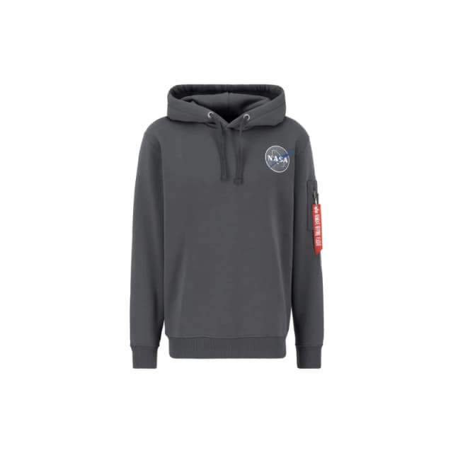 alpha industries Hooded sweatshirt Alpha Industries Nasa Orbit Gris Male S
