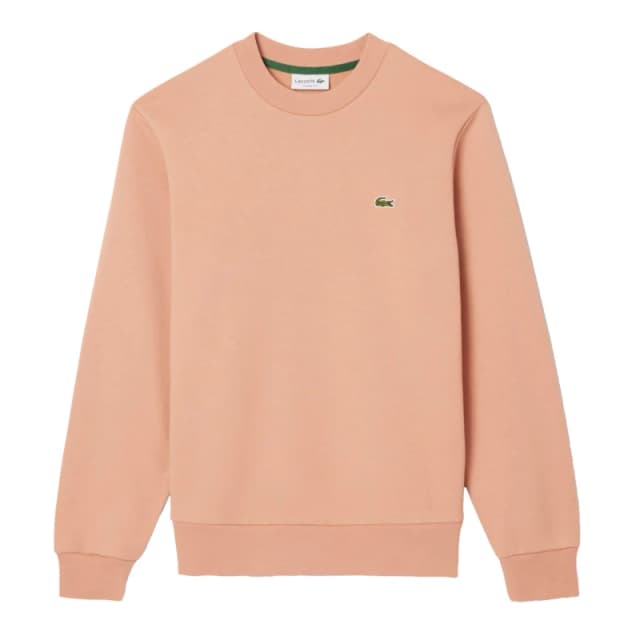Lacoste Fleece Crew Neck Sweatshirt Orange male XS